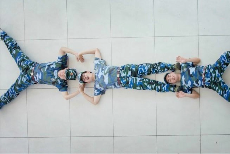 Illustration for article titled The Lighter Side Of China's Compulsory Military Training